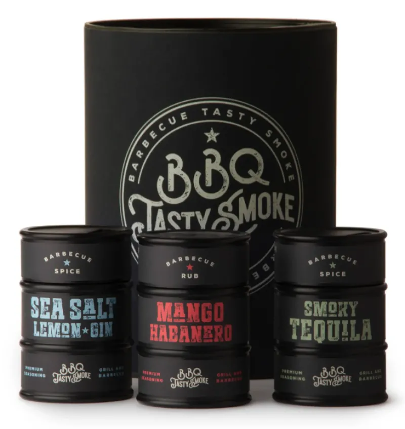 Online Spekebua BBQ Oil Barrel, gaveboks 3stk