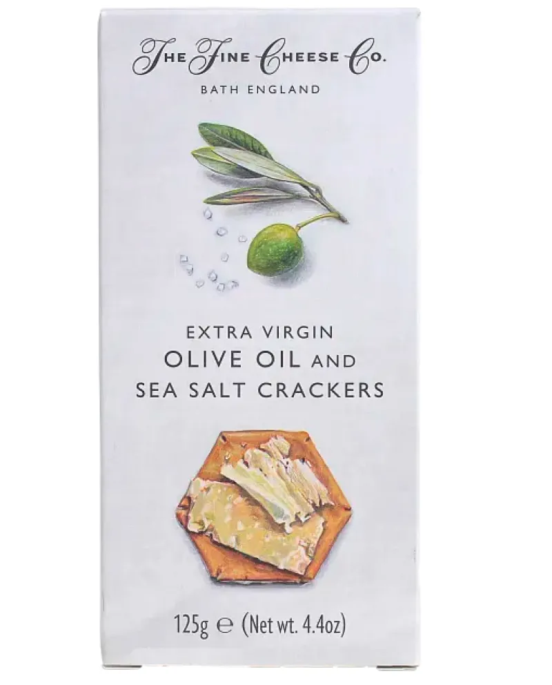 Outlet Spekebua Fine cheese crackers m/olivenolje & havsalt 125g