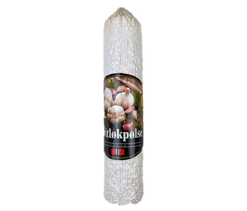 Hot Spekebua Hvitløkspølse 200g