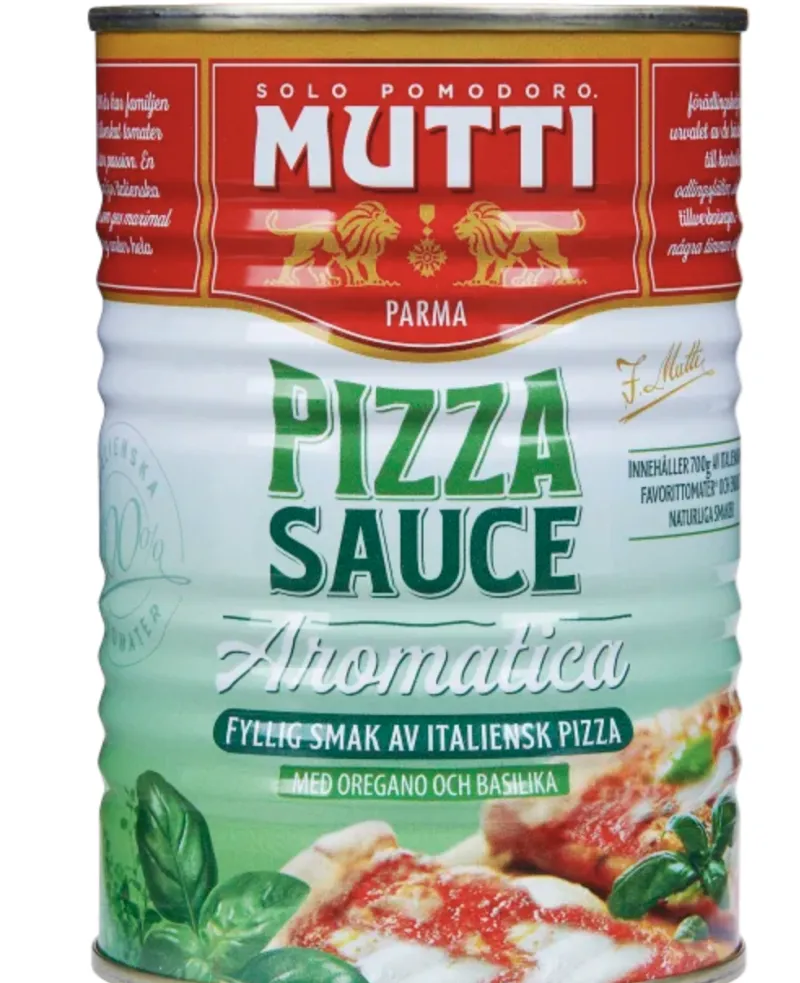 Outlet Spekebua Mutti Pizzasaus med krydder 400 g