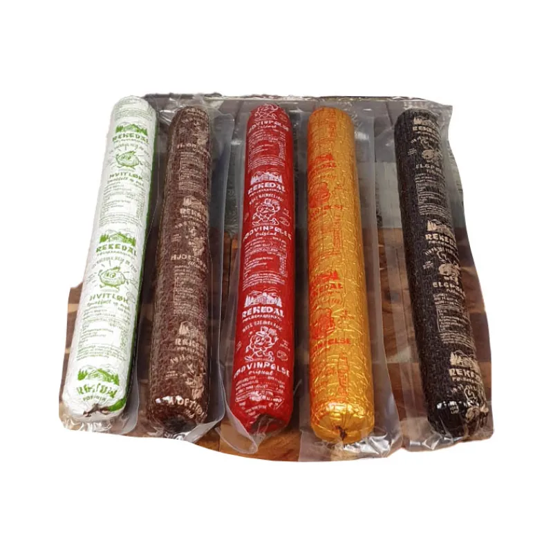 Clearance Spekebua 5-pack store spekepølser fra Rekedal