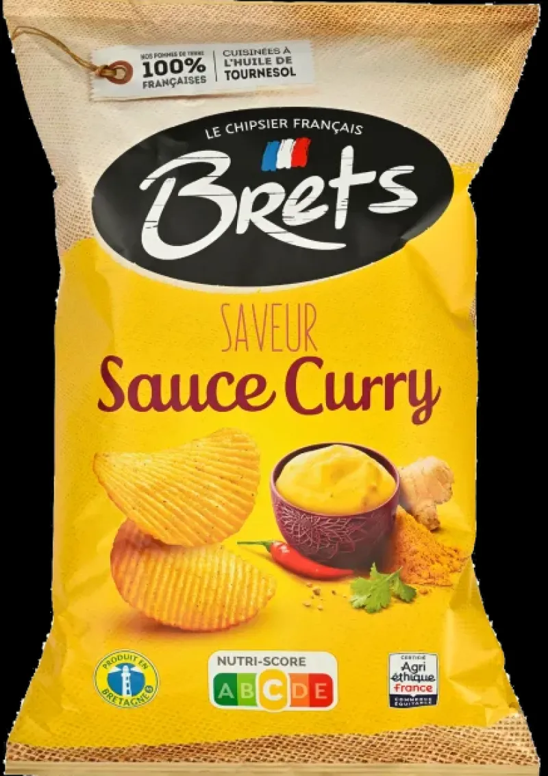 Outlet Spekebua Potetchips m/Karri ,Brets,125g