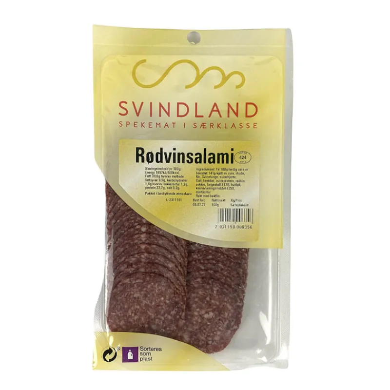 Best Spekebua Rødvinspølse 70g oppskåret
