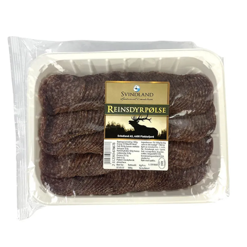 Best Spekebua Reinsdyrpølse Oppskåret 500g