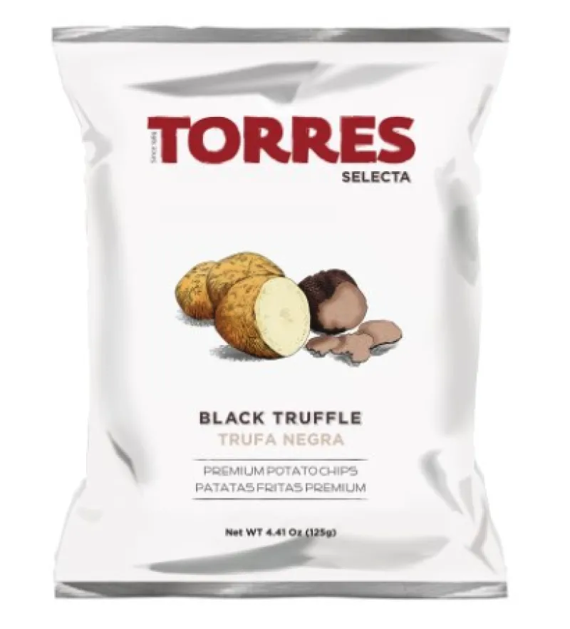 Hot Spekebua Torres Chips Sort Trøffel 125g